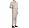 7115 By Szeki Everyday Jumpsuit In Almond In Neutral