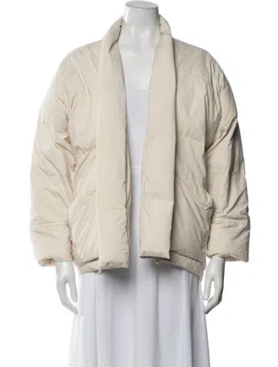 Pre-owned 7115 By Szeki Jacket In Neutral