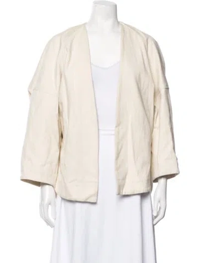 Pre-owned 7115 By Szeki Jacket In Neutrals