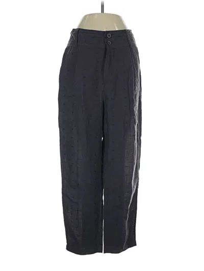 Pre-owned 7115 By Szeki Linen Pants In Black