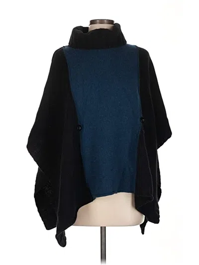 Pre-owned 7115 By Szeki Poncho In Black