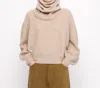 7115 By Szeki Signature Yak Ring Scarf In Almond In Pink