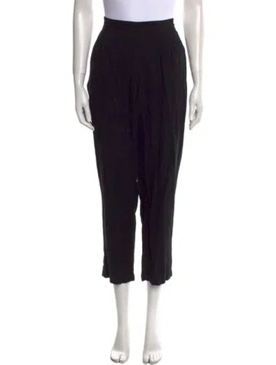 Pre-owned 7115 By Szeki Straight Leg Pants In Black