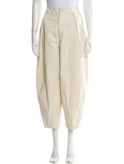Pre-owned 7115 By Szeki Straight Leg Pants In Neutral