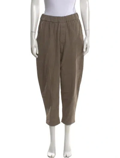 Pre-owned 7115 By Szeki Straight Leg Pants In Neutral