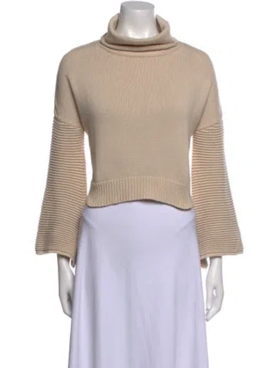 Pre-owned 7115 By Szeki Turtleneck Sweater In Neutral