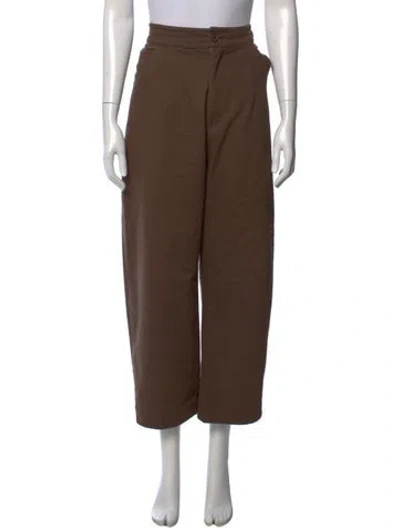 Pre-owned 7115 By Szeki Wide Leg Pants In Brown