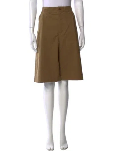 Pre-owned 7115 By Szeki Wide Leg Pants In Brown