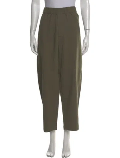 Pre-owned 7115 By Szeki Wide Leg Pants In Green