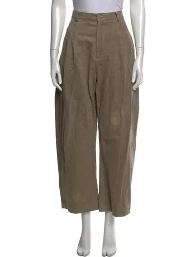 Pre-owned 7115 By Szeki Wide Leg Pants In Neutrals