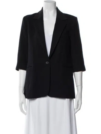 Pre-owned 7115 By Szeki Wool Blazer In Blue