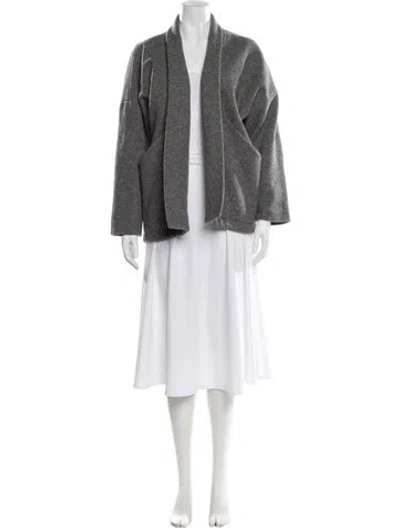 Pre-owned 7115 By Szeki Wool Jacket In White