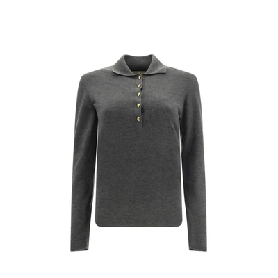 Gucci Polo Shirt In Gray