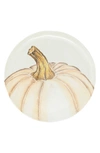 Vietri Pumpkins Salad Plate In White Multi