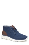 Johnston & Murphy Amherst Lug Knit Chukka Boot In Navy Knit