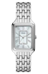 Fossil Women Raquel Watch In Silver