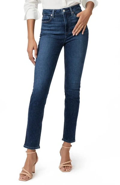 Paige Gemma Stretch Skinny Jeans In Blue