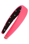 Lele Sadoughi Alice Neoprene Headband In Fuchsia