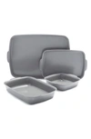 GREENPAN 4-PIECE PREMIERE NONSTICK CERAMIC OVENWARE SET