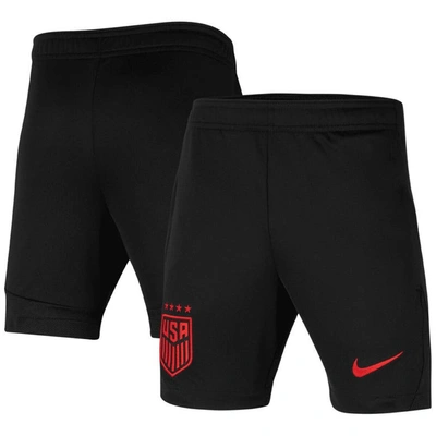 Nike U.s. Academy Pro Big Kids'  Dri-fit Knit Soccer Shorts In Black