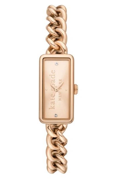 Kate Spade Rosedale Bracelet Watch, 32mm In Rose Gold