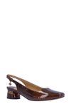 J. Reneé Taveta Slingback Pump In Bronze