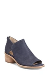 Söfft Carleigh Peep Toe Bootie In Sky Navy