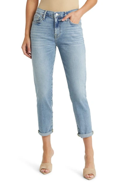 7 For All Mankind Josefina High Waist Ankle Boyfriend Jeans In Must