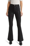 7 FOR ALL MANKIND TAILORLESS COATED ULTRA HIGH WAIST SKINNY BOOTCUT JEANS