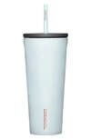 Corkcicle 24-ounce Insulated Cup With Straw In Ice Queen