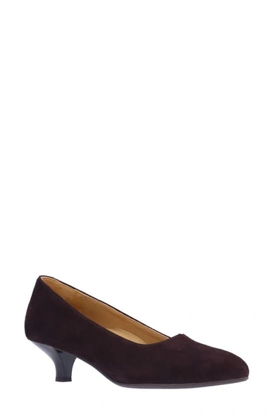 L'amour Des Pieds Kavan Pump In Chocolate