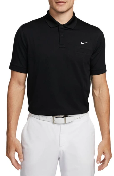 Nike Men's Dri-fit Unscripted Golf Polo In Black