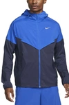 Nike Men's Windrunner Repel Running Jacket In Blue