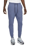 Nike Men's  Sportswear Tech Fleece Lightweight Slim-fit Jogger Sweatpants In Blue