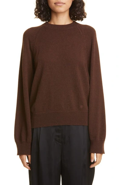 Loulou Studio Pemba Cashmere Sweater In Grizzly Melange