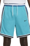 Nike Dri-fit Dna+ Athletic Shorts In Teal/ Blue/ Black