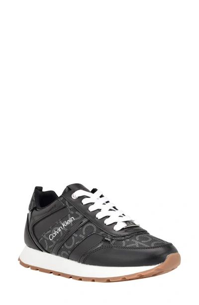 CALVIN KLEIN CALVIN KLEIN CARLLA LACE UP SNEAKER