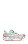 Asics Noosa Tri 15 Running Shoe In Pure Aqua/ Pale Apricot