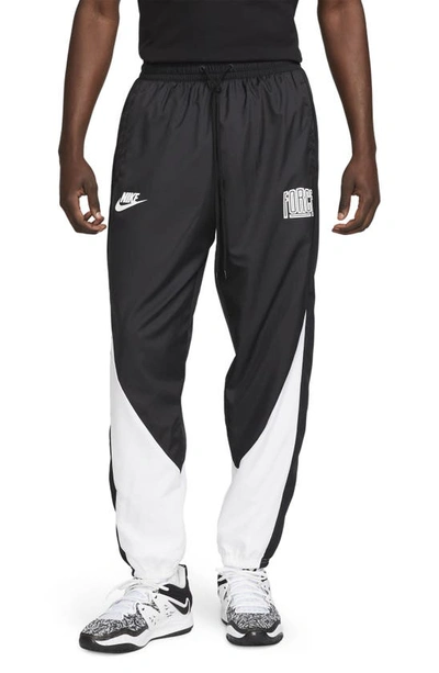 Nike Men's Starting 5 Basketball Pants In Black
