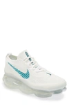 Nike Air Max Scorpion Flyknit Sneaker In White/ Geode Teal/ White