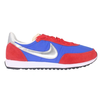 Nike Waffle 2 Sp Leather And Suede-trimmed Nylon Sneakers In Red