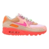 NIKE Nike Air Max 90 Bright Crimson/Pure Platinum  CT3449-600 Women's