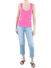 Rag & Bone Pink Essential Tank Top In Pink