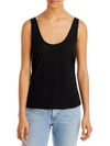 Rag & Bone Womens Lightweight Sleeveless Tank Top In Black