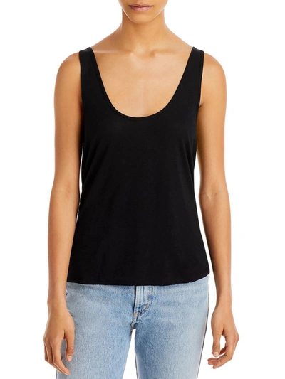 Rag & Bone Womens Lightweight Sleeveless Tank Top In Black