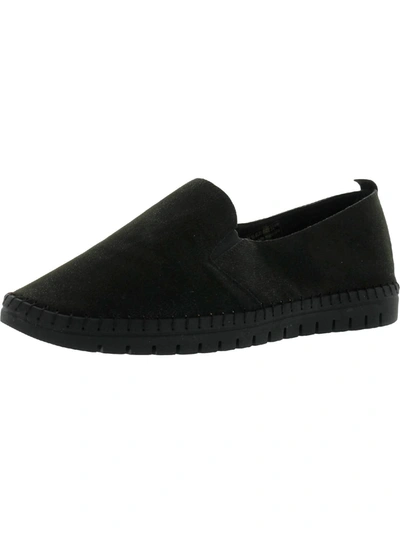 Easy Street Fresh Womens Faux Leather Perforated Loafers In Multi