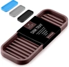 Zulay Kitchen Flexible Multipurpose Silicone Sponge Holder For Kitchen Sink In Brown