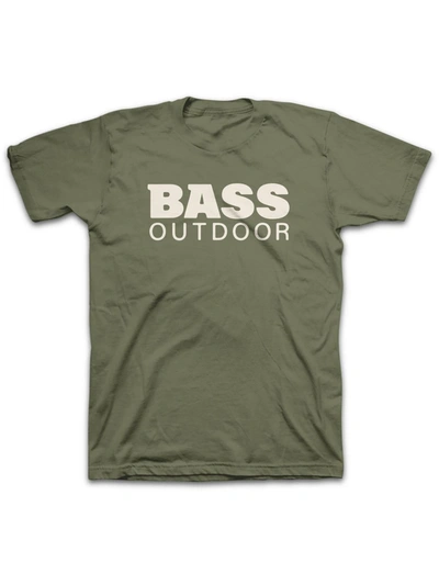 Bass Outdoor Mens Jersey Crewneck T-shirt In Multi
