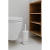 Umbra Corsa Toilet Brush With Holder In White