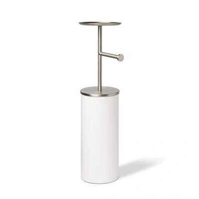 Umbra Portaloo Free Toilet Paper Holder In White